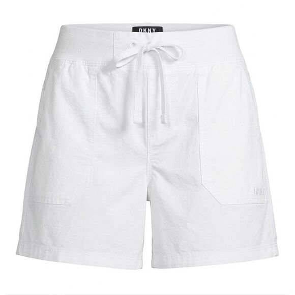 Dkny Pants - #982.DKNY Sport Ivy Cotton Twill Rib-Waistband Cargo Shorts